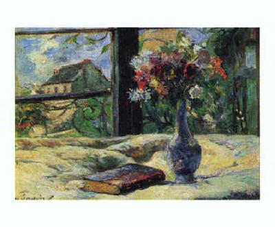 Paul Gauguin Vase of Flowers   8 France oil painting art